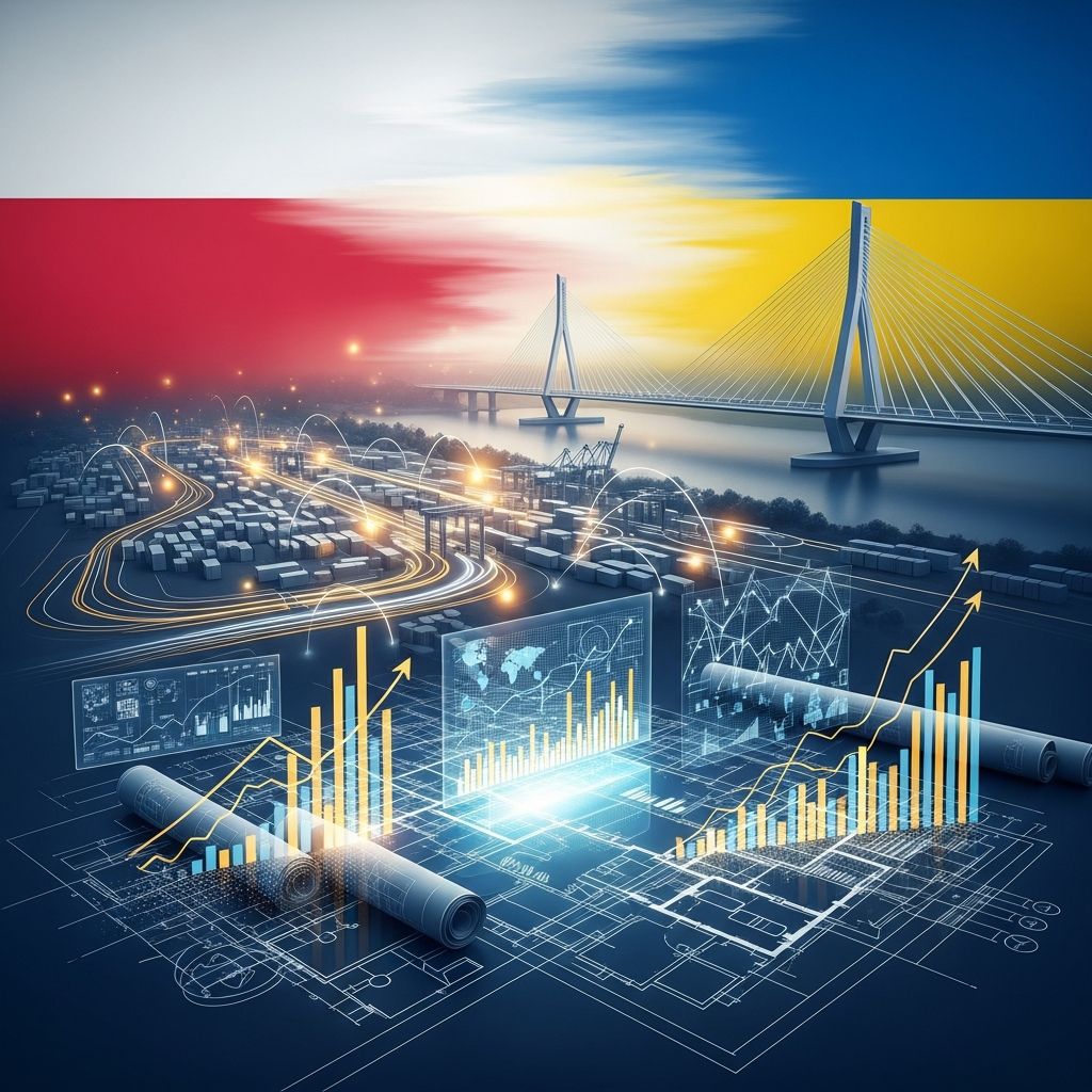 Przełom geopolityczny a pragmatyzm rynkowy: Zachodnie media o przyszłości współpracy gospodarczej Polski i Ukrainy
