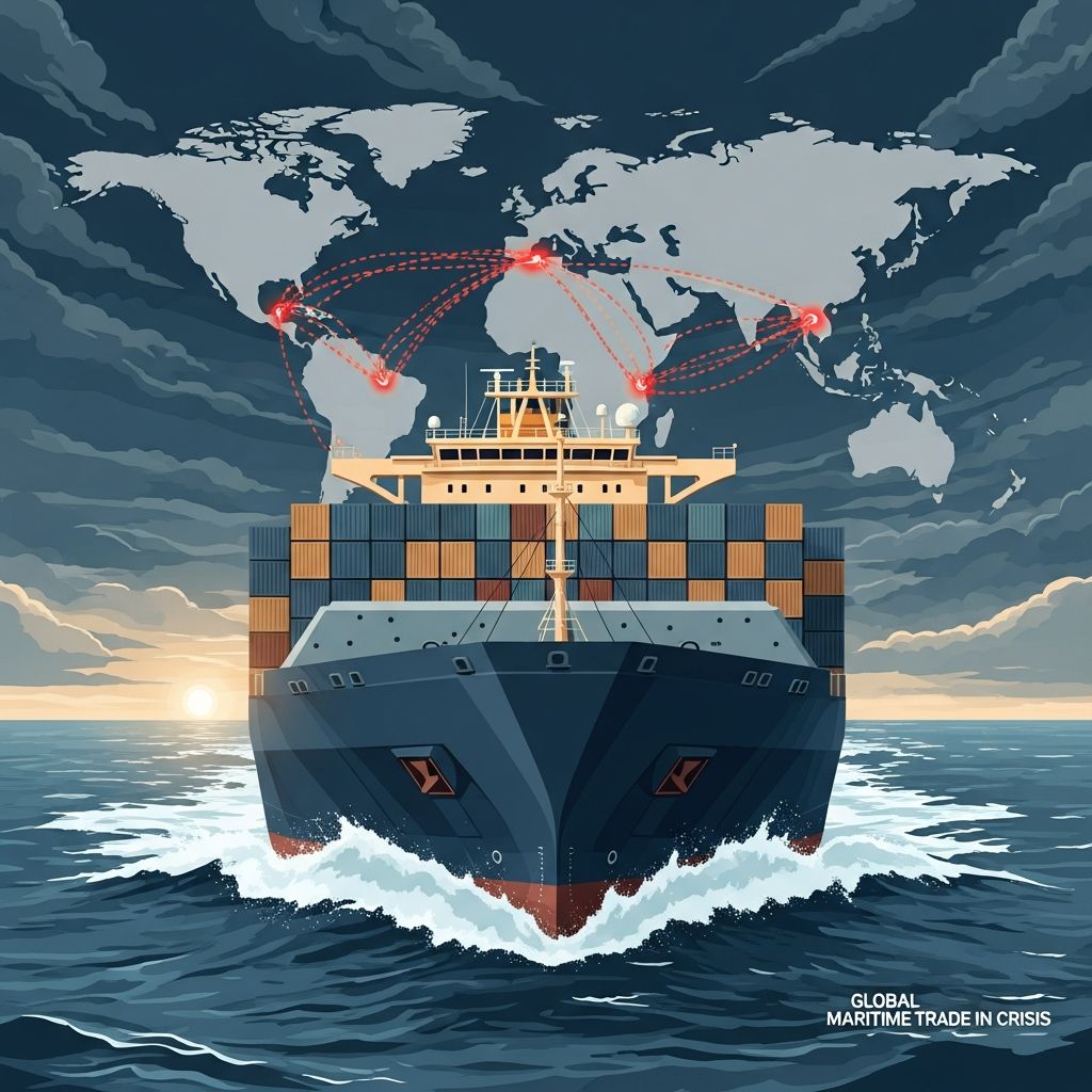 Geopolityczny paraliż oceanów: Jak polska scena polityczna reaguje na kryzys globalnych szlaków handlowych